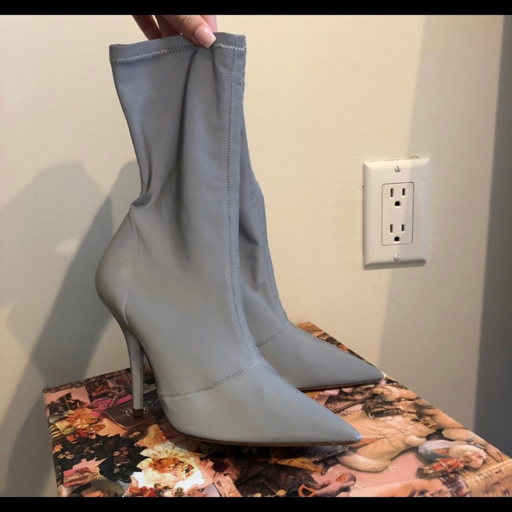 Yeezy reflective boots